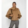 Abnehmbarer Schal Kaschmirjacke