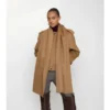Abnehmbarer Schal Kaschmirjacke