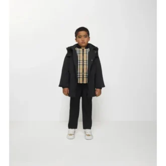 Abnehmbarer, wärmender Nylon-Parka