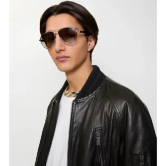 Aviator-Sonnenbrille mit Metallrahmen 
