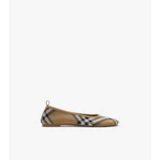 Baby-Ballerinas mit Karomuster