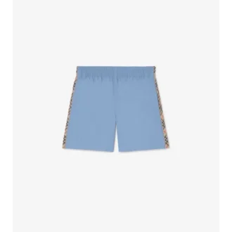 Badehose mit Karomuster