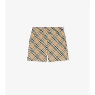 Badehose mit Karomuster