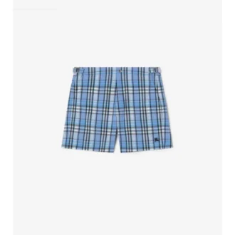Badehose mit Karomuster