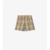 Badehose mit Karomuster