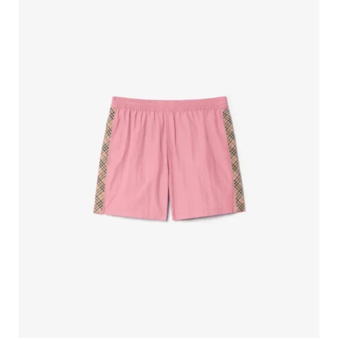 Badehose mit Karomuster