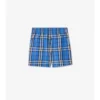 Badehose mit Karomuster