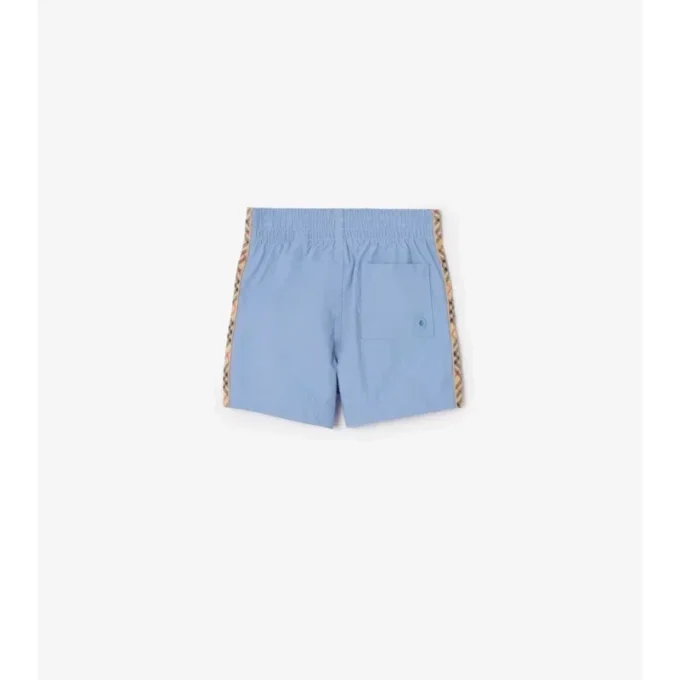 Badehose mit Karomuster