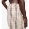 Badehose mit Karomuster