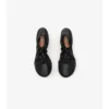 Ballerinas aus kariertem Leder in Beige 