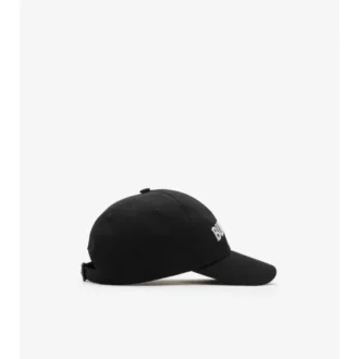 Baseballkappe aus Gabardine mit Logo