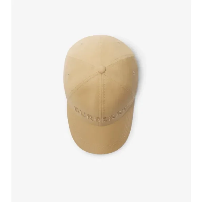 Baseballkappe aus Gabardine mit Logo