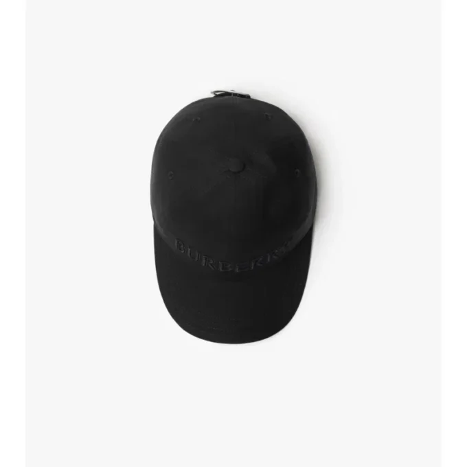 Baseballkappe aus Gabardine mit Logo