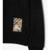 Baumwoll-Hoodie mit Karomuster