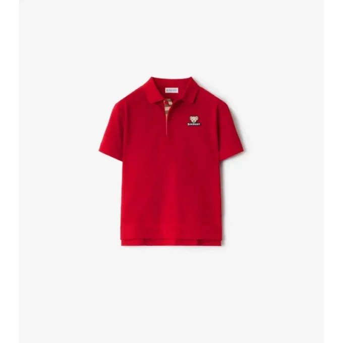 Baumwoll-Poloshirt