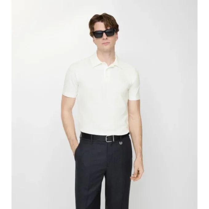 Baumwoll-Poloshirt