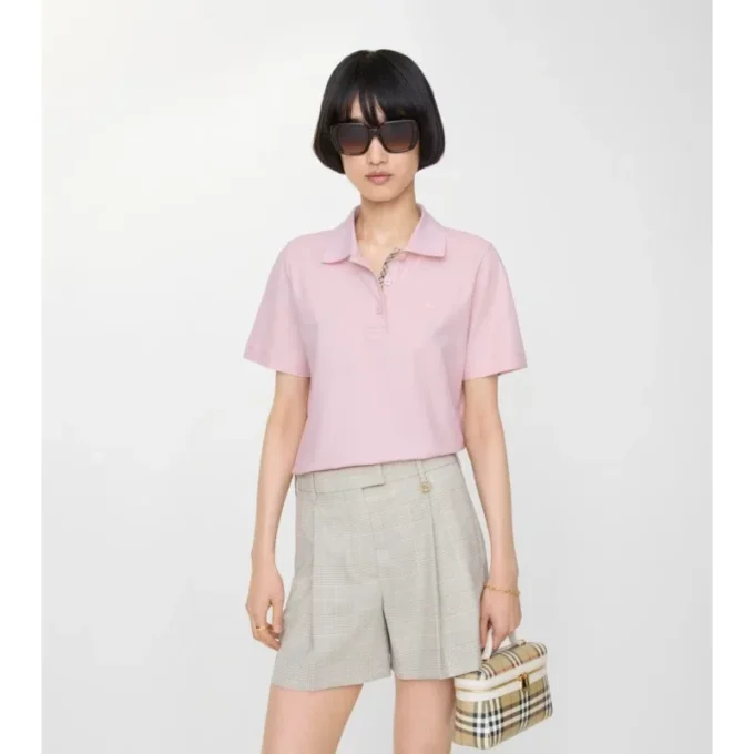 Baumwoll-Poloshirt