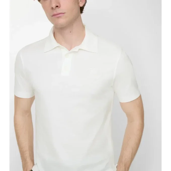 Baumwoll-Poloshirt