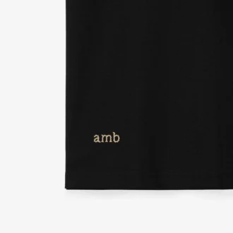 Baumwoll-Poloshirt mit Karobordüre
