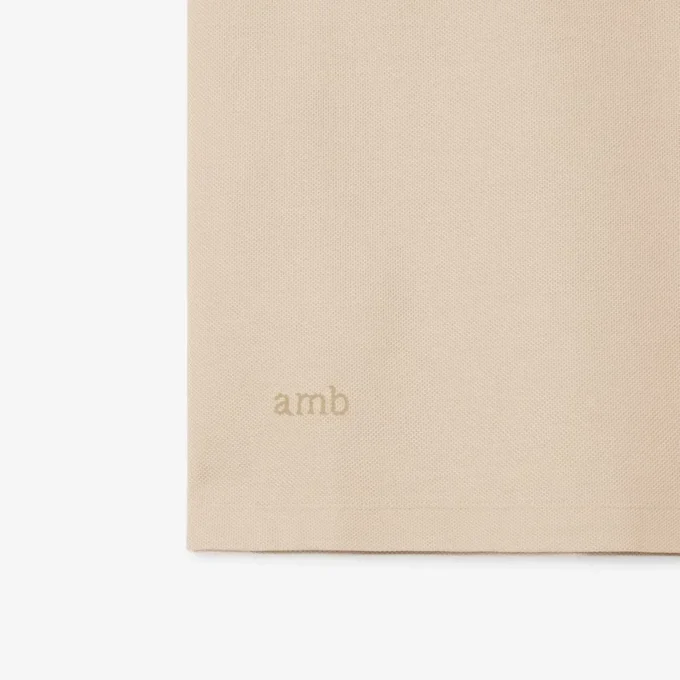 Baumwoll-Poloshirt mit Karobordüre