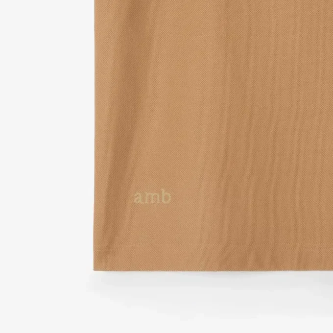 Baumwoll-Poloshirt mit Karomuster am Kragen