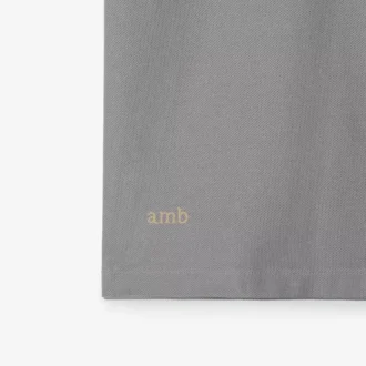 Baumwoll-Poloshirt mit Karomuster am Kragen