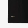 Baumwoll-Poloshirt mit Karomuster am Kragen