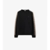 Baumwoll-Sweatshirt mit Karomuster