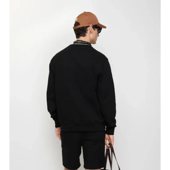 Baumwoll-Sweatshirt mit Logo
