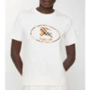 Baumwoll-T-Shirt mit Check-Knight-Stempel