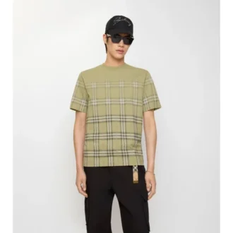 Baumwoll-T-Shirt mit Farbverlauf