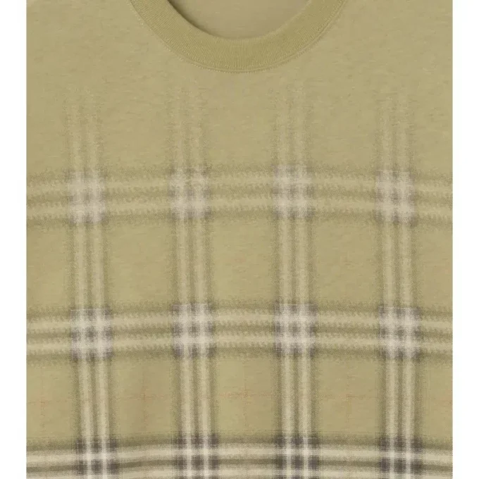 Baumwoll-T-Shirt mit Farbverlauf