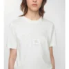 Baumwoll-T-Shirt mit Gothic-Logo