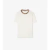 Baumwoll-T-Shirt mit Karomuster