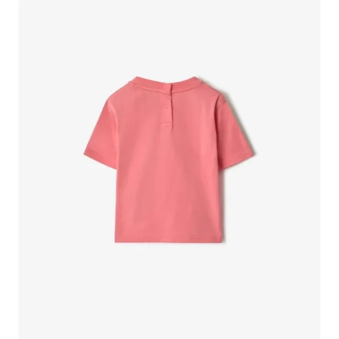 Baumwoll-T-Shirt mit Karomuster