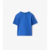 Baumwoll-T-Shirt mit Karomuster