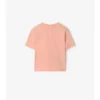 Baumwoll-T-Shirt mit Karomuster