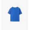 Baumwoll-T-Shirt mit Karomuster