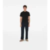 Baumwoll-T-Shirt mit Karomuster