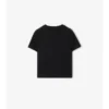 Baumwoll-T-Shirt mit Karomuster