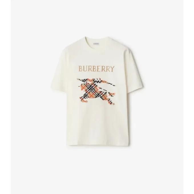 Baumwoll-T-Shirt mit Kreuzstich-Motiv der EKD