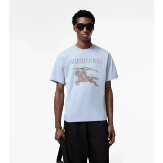 Baumwoll-T-Shirt mit Kreuzstich-Motiv der EKD