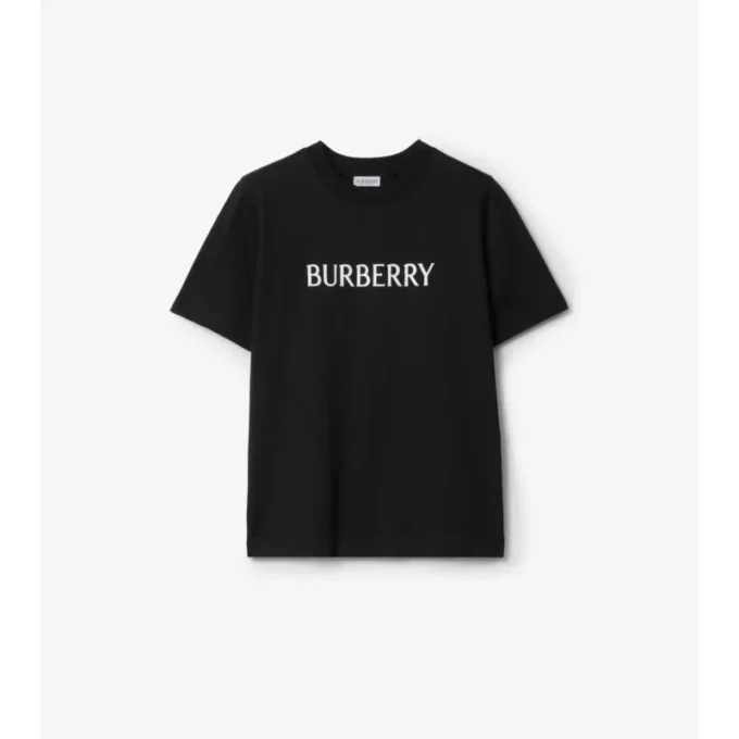 Baumwoll-T-Shirt mit Logo