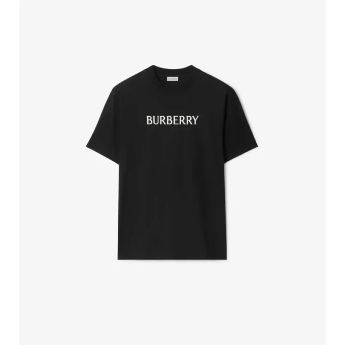 Baumwoll-T-Shirt mit Logo