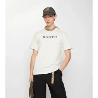 Baumwoll-T-Shirt mit Logo