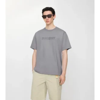 Baumwoll-T-Shirt mit Logo
