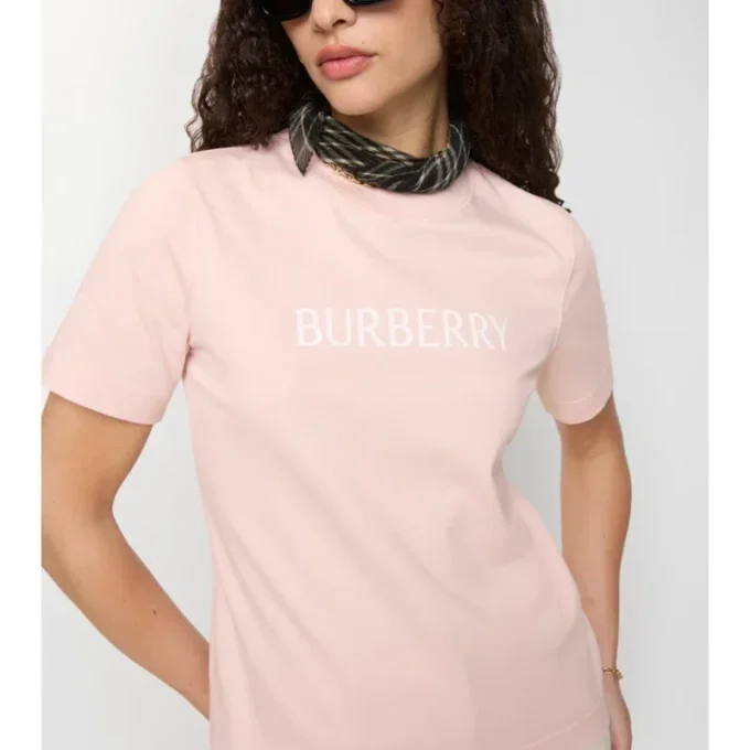Baumwoll-T-Shirt mit Logo