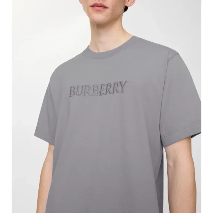 Baumwoll-T-Shirt mit Logo