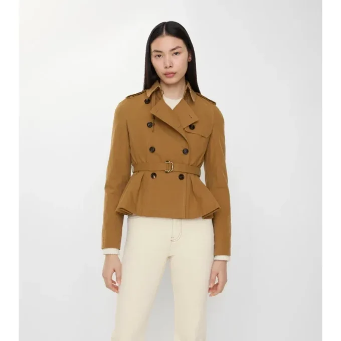 Baumwoll-Trenchjacke „Isabella“