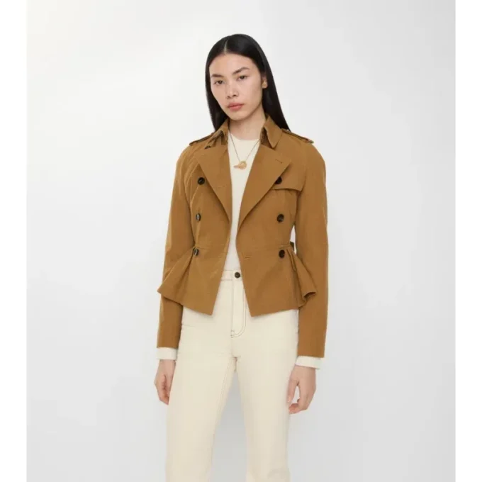 Baumwoll-Trenchjacke „Isabella“